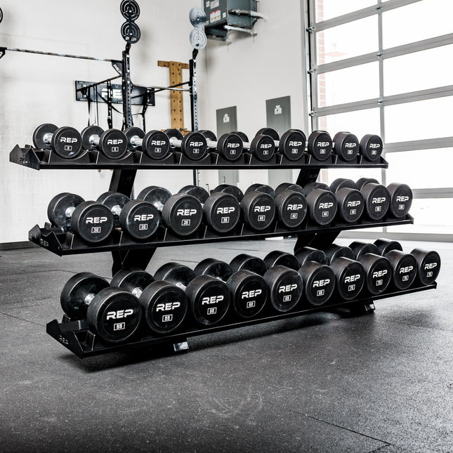 Commercial Dumbbell Rack