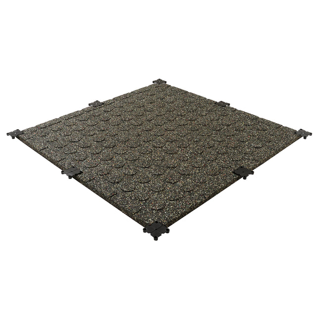 ジム用ゴムマット 100cm角 25mm