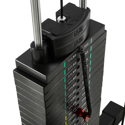 Selectorized Lat Pulldown &amp; Low Row Station