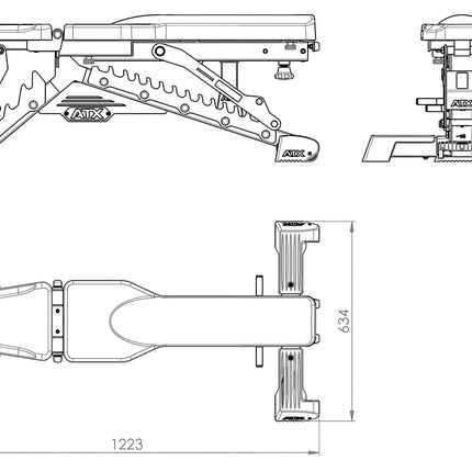 Adjustable Bench Warrior Slim