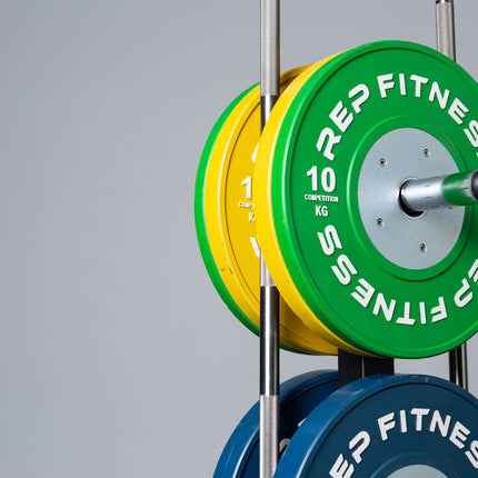 Bar And Weight Plate Tree
