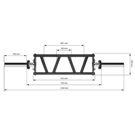 Short Multi-Grip Bar