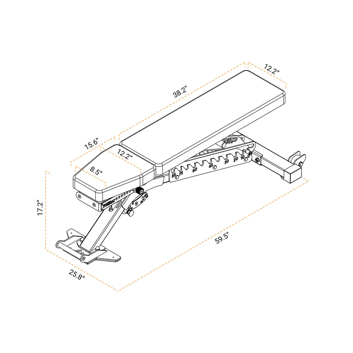 BlackWing™ アジャスタブルベンチ